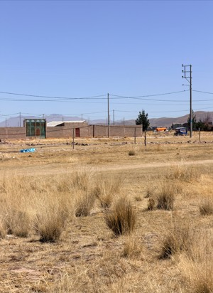 Terreno de 160m2 media cuadra de la av escallani, salida coata — Foto 3