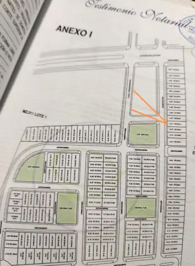 terreno de 120m2 cuenta con título de propiedad en registro públicos