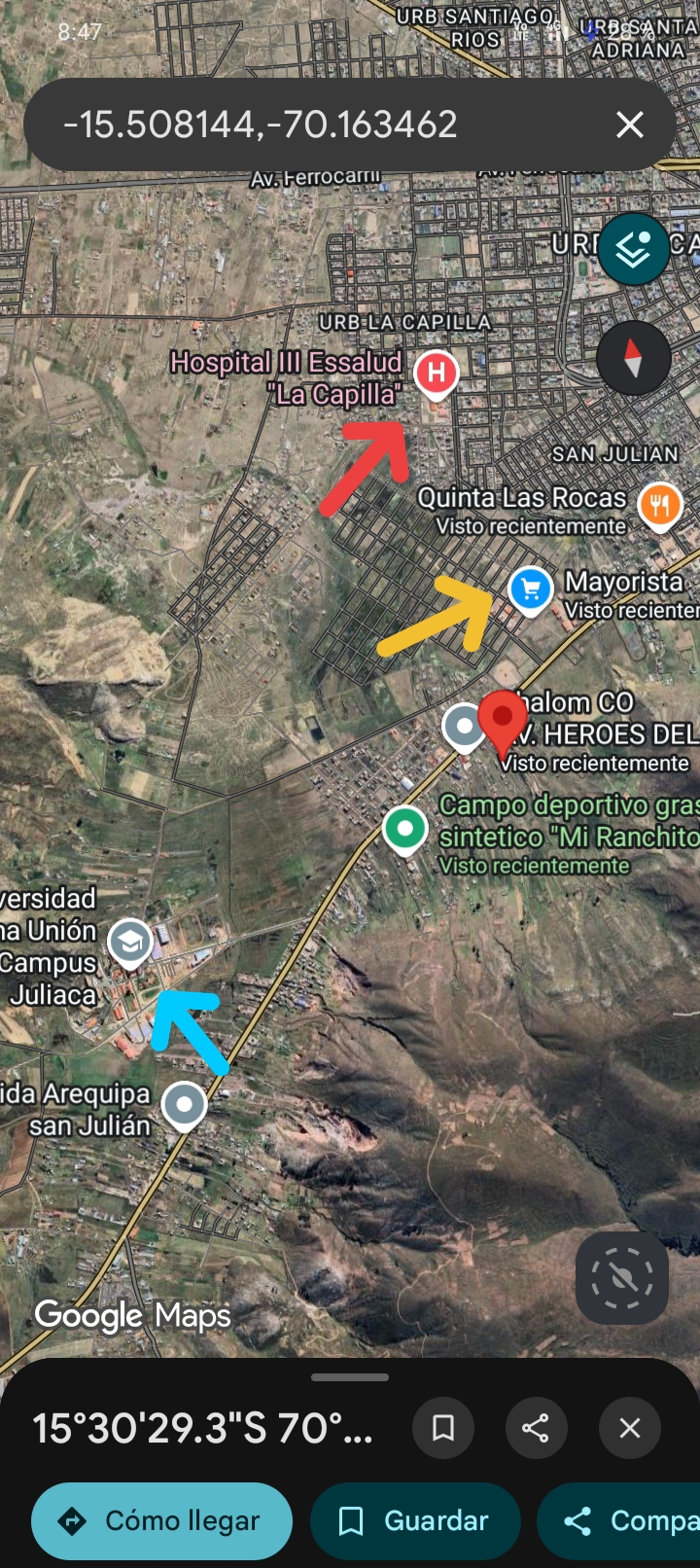 Terreno en salida Arequipa cerca a la Upeu y Shalom — Foto 5